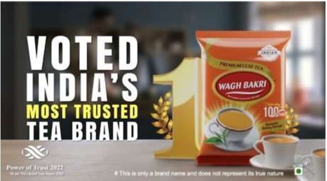 Wagh Bakri Tea, Press advertising